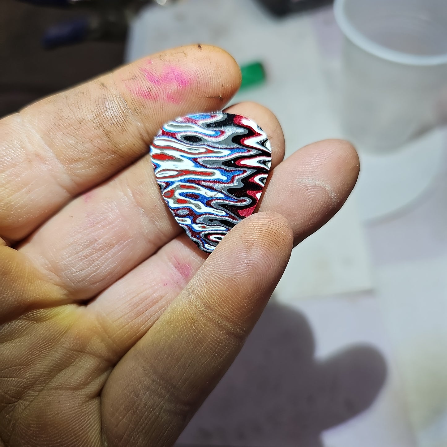 Fordite pick