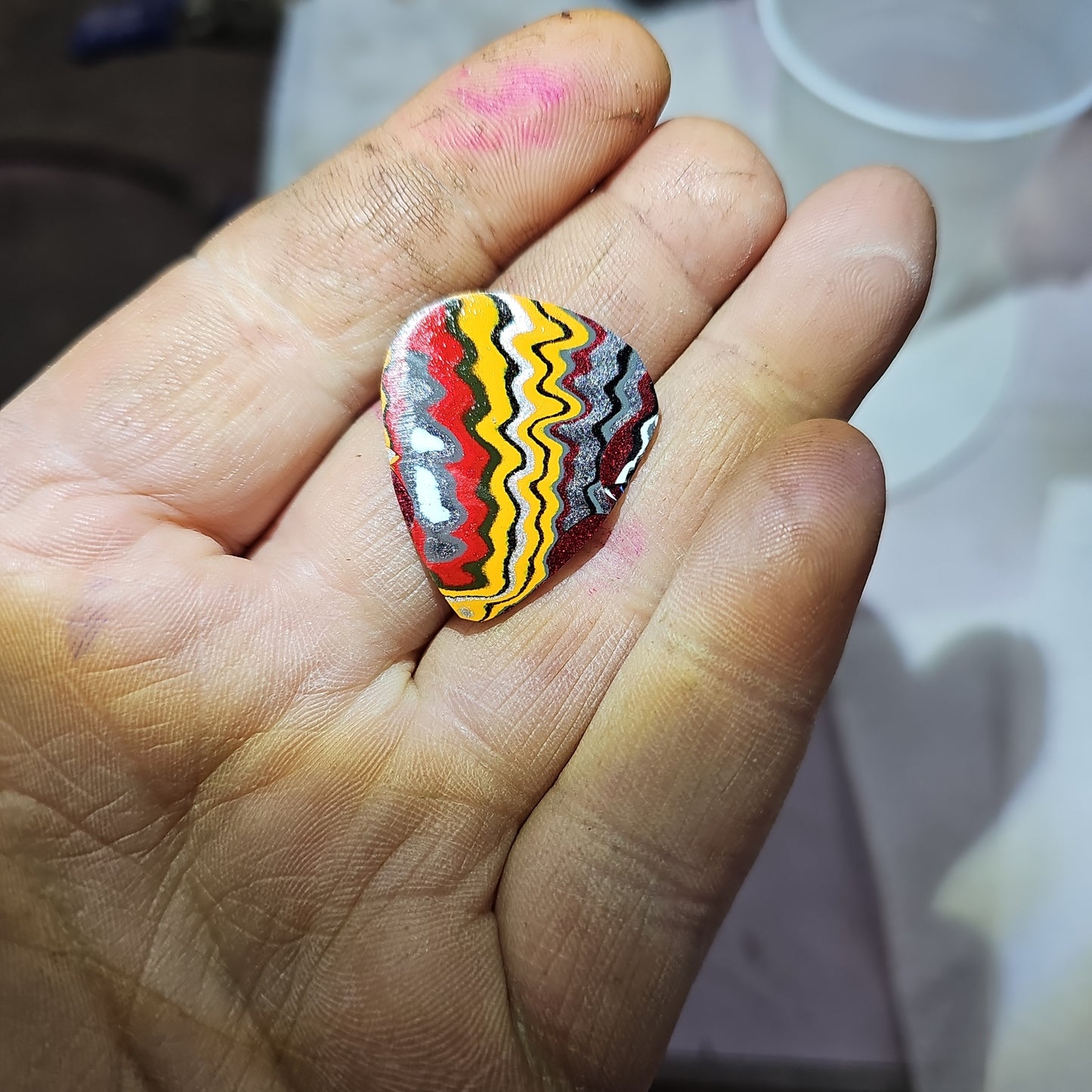 Fordite pick