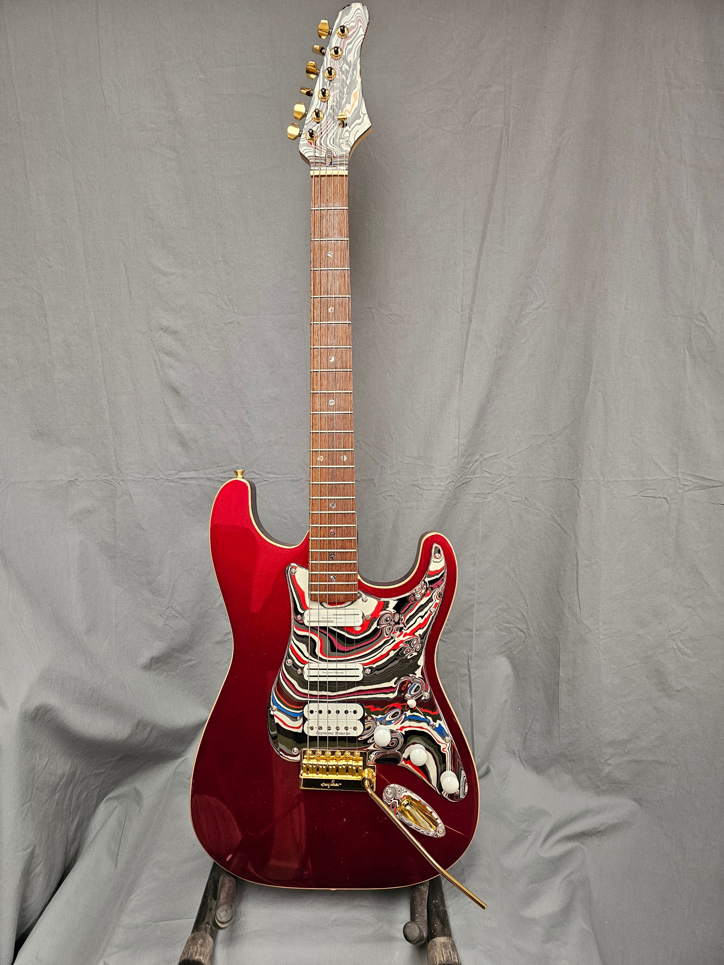 Red strat style – Haught Guitars