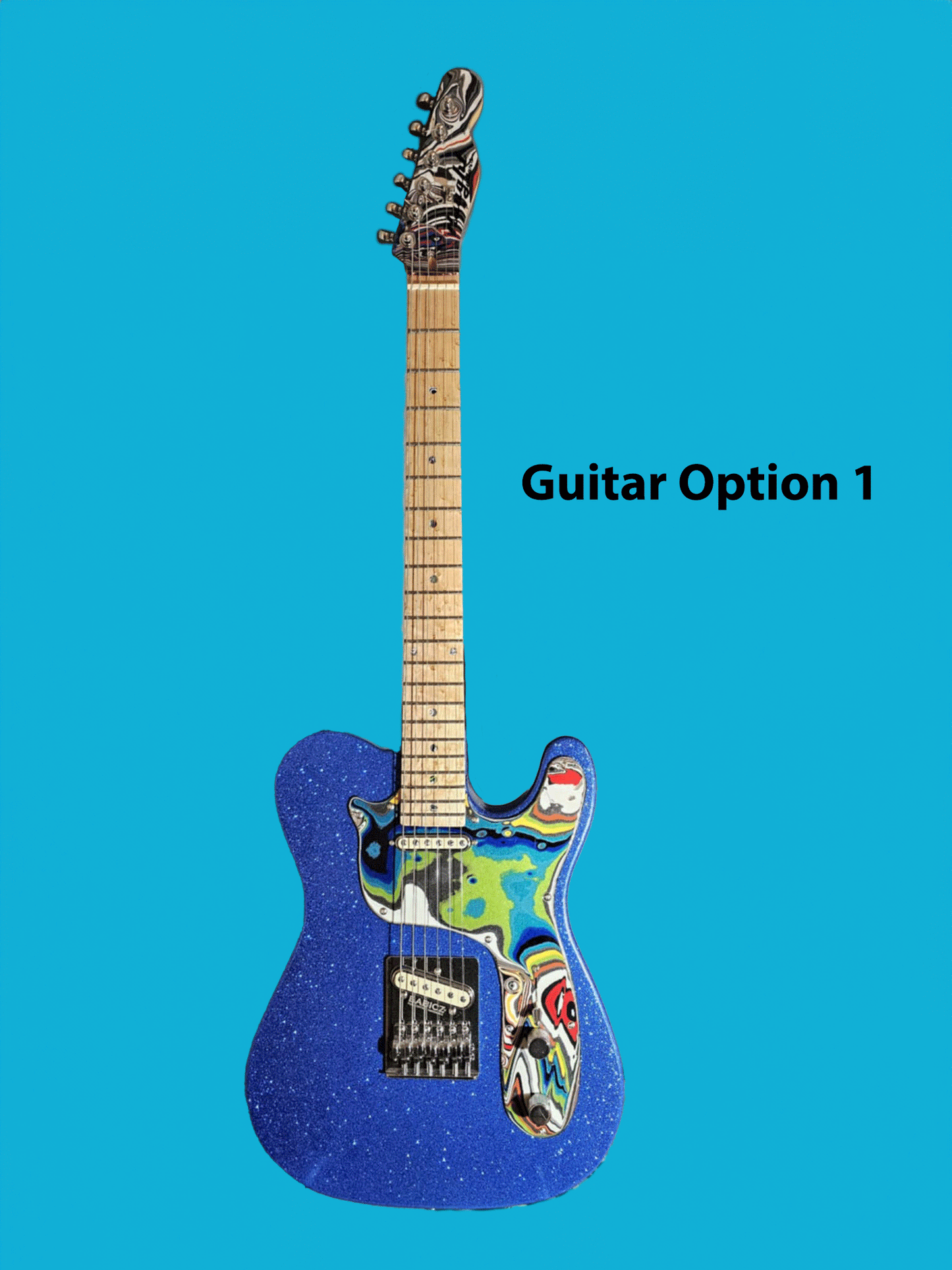 July Guitar Waffle - Winner's choice from 3 options