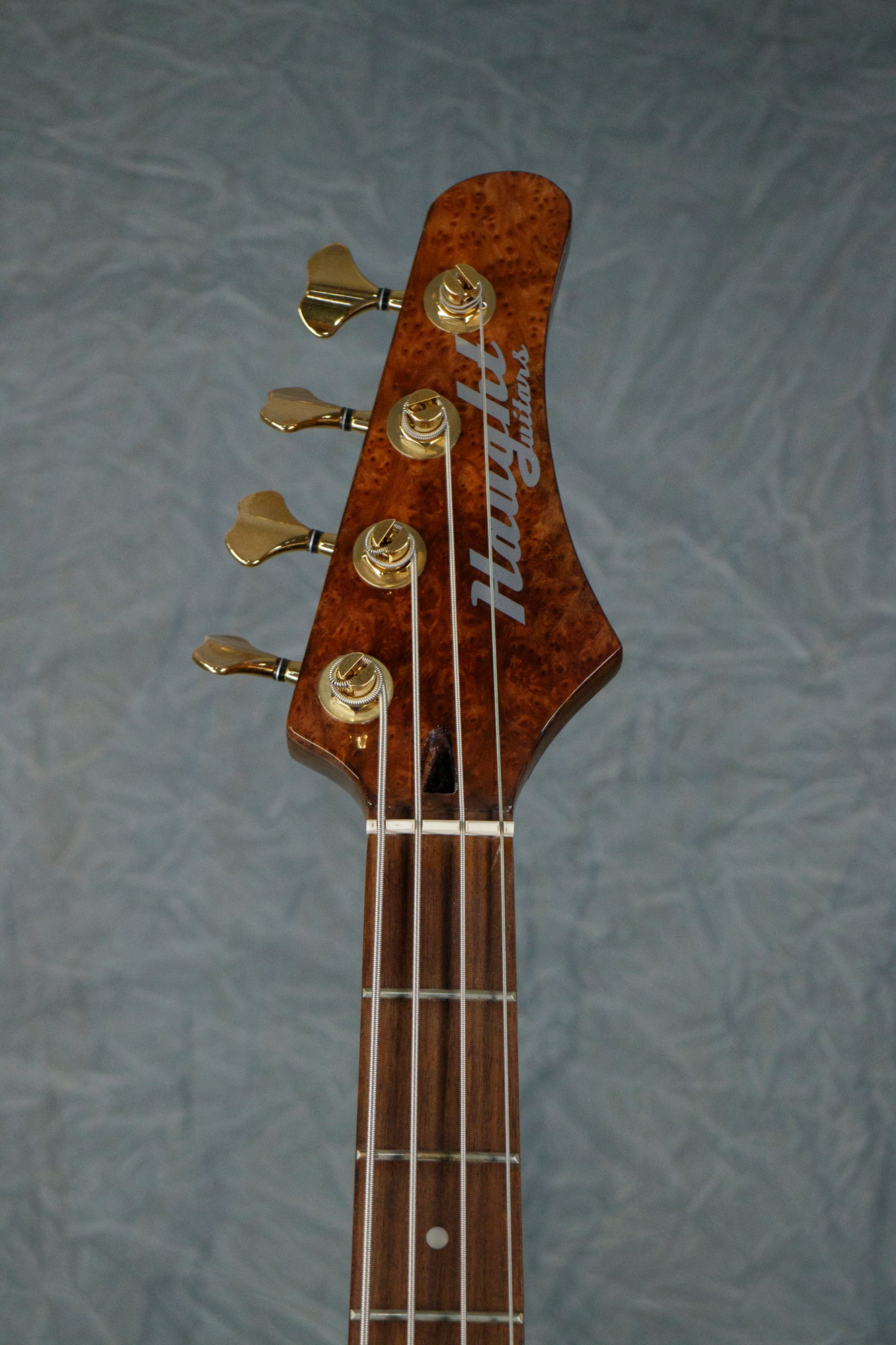 4 string redwood burl bass