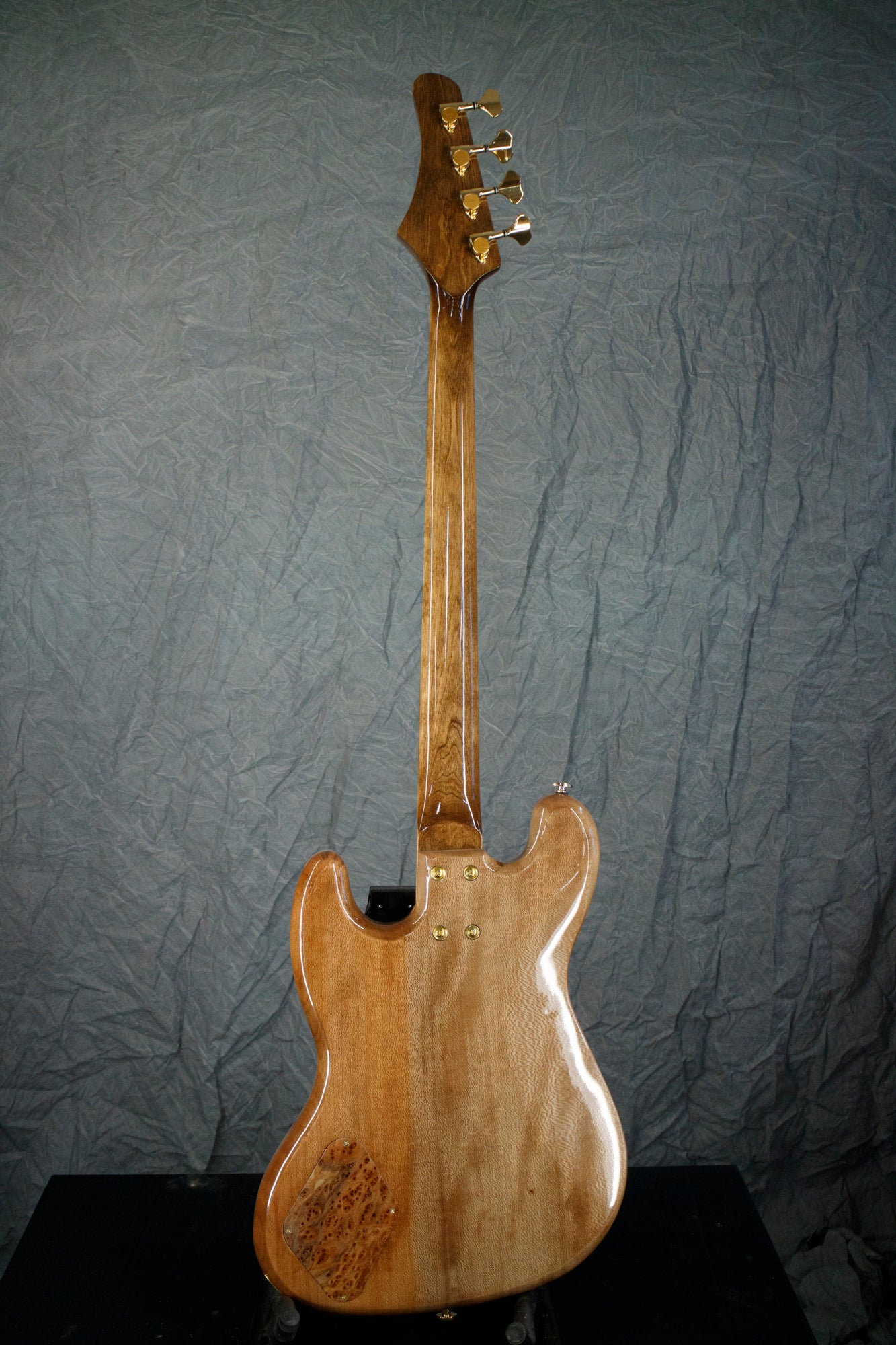 4 string redwood burl bass