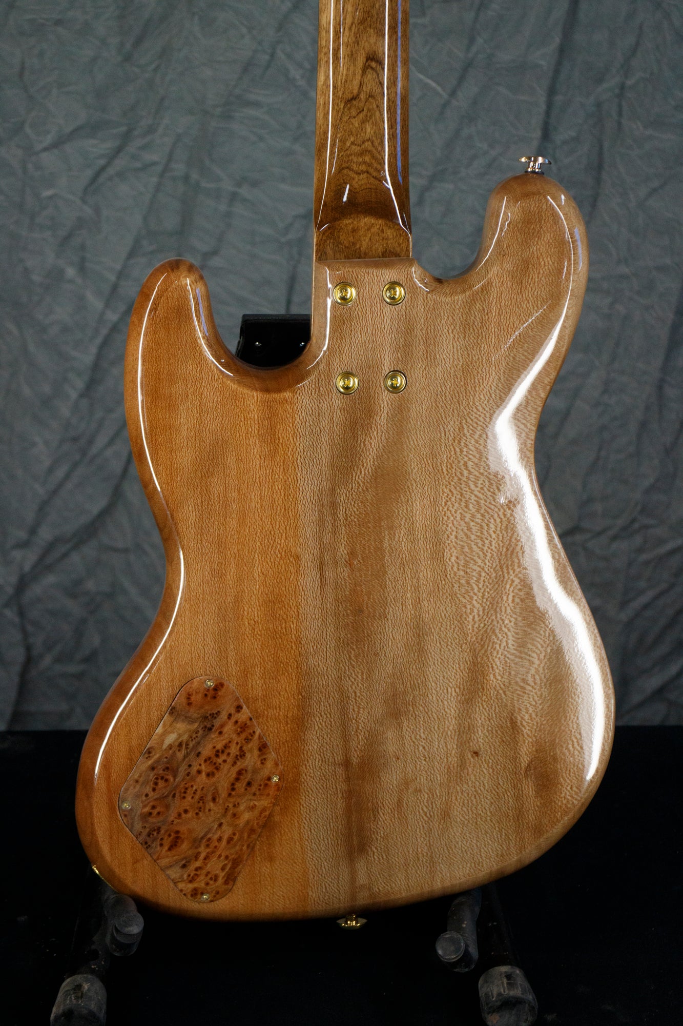 4 string redwood burl bass