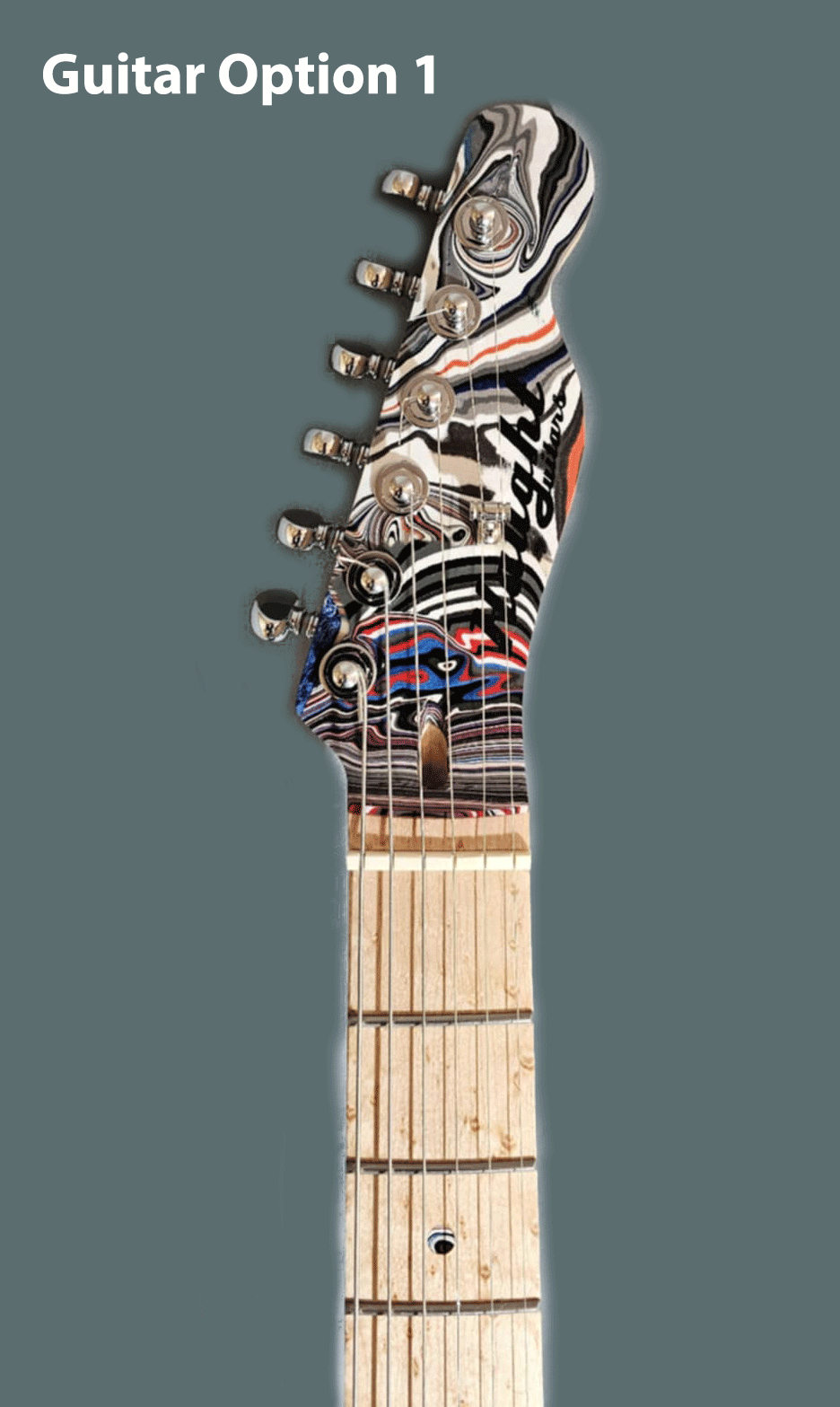 July Guitar Waffle - Winner's choice from 3 options