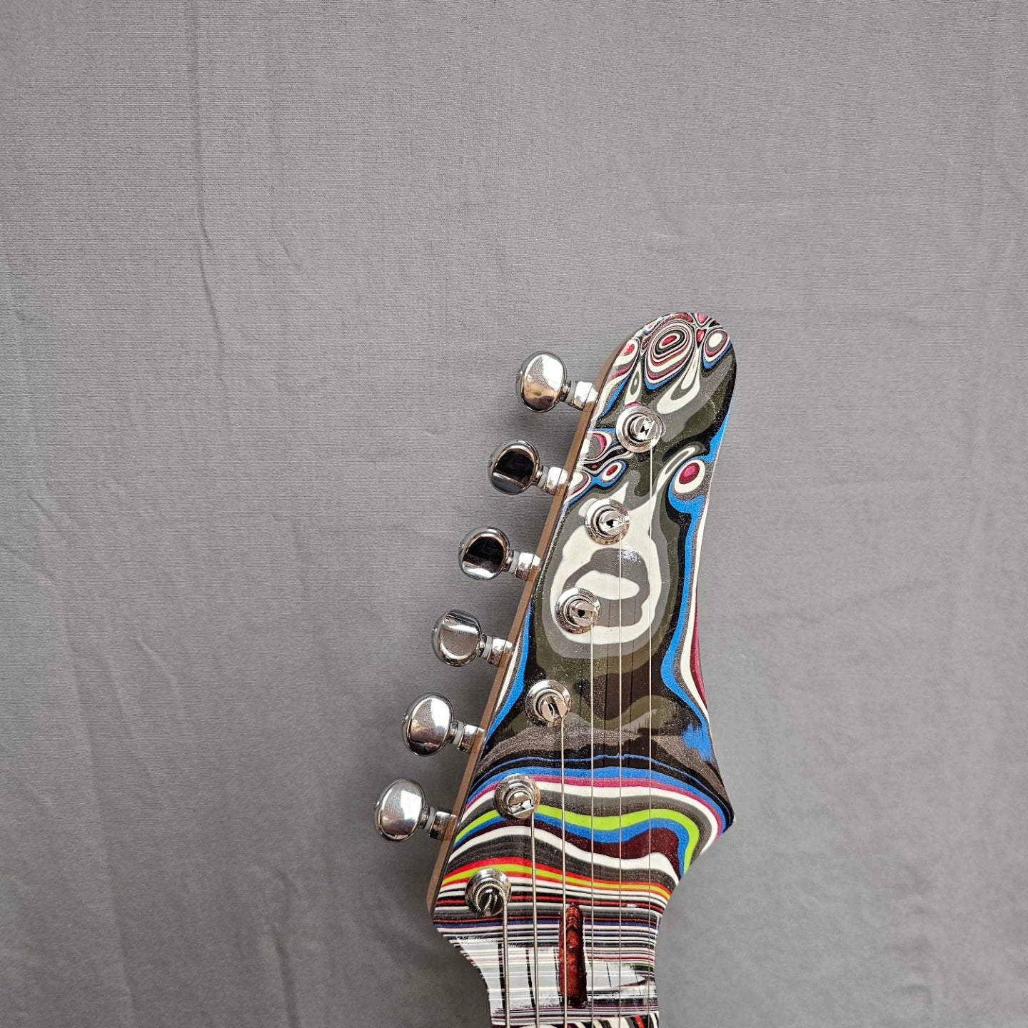 Strat style cream colored