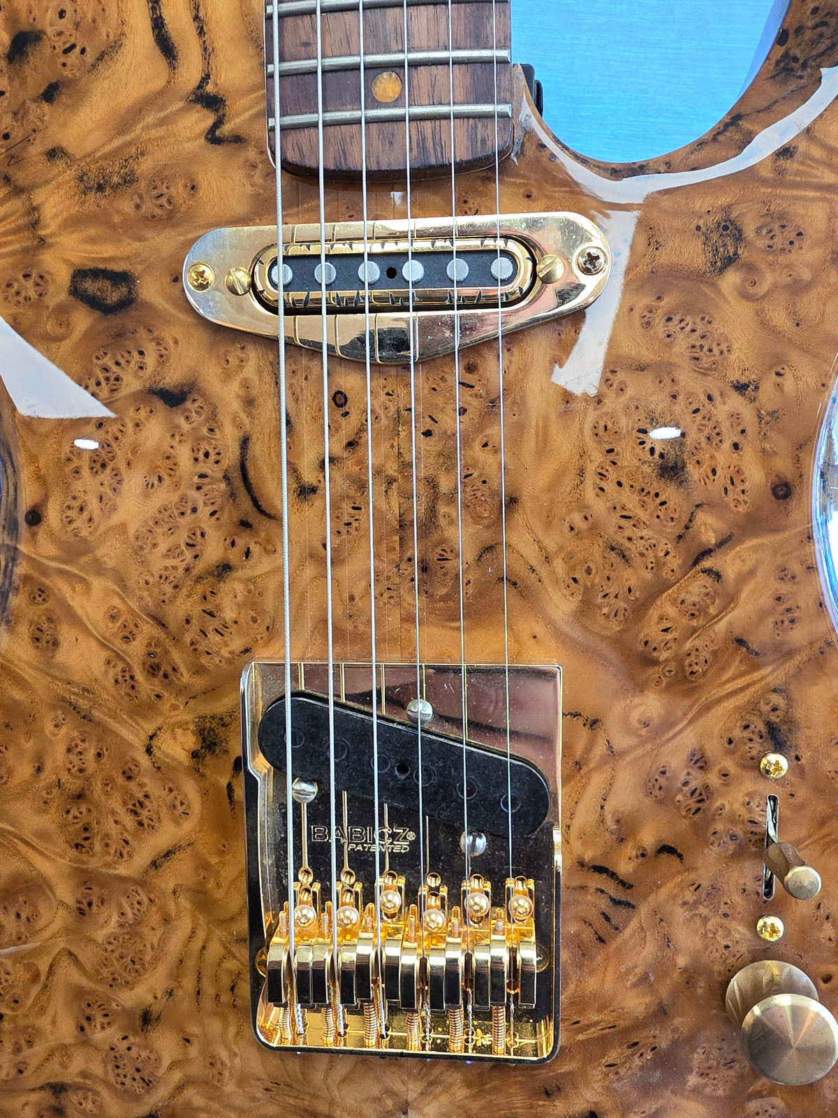 Russian olive burl Tstyle